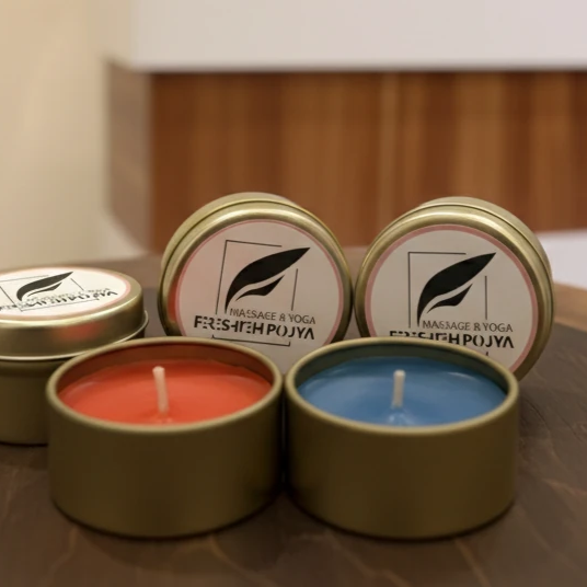 مرکز ماساژ و یوگا فرشته پویا شمع آروماتیک